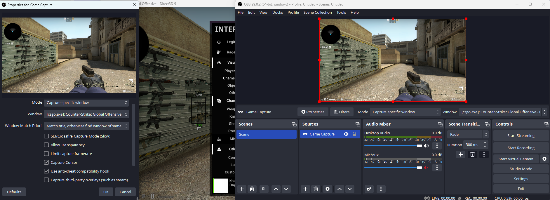 obs settings